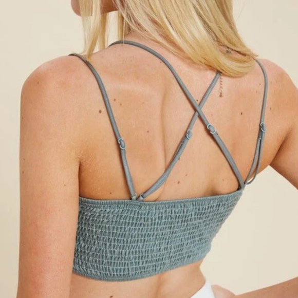 Wishlist Scalloped Lace Double Strap Bralette - Picture 2 of 3